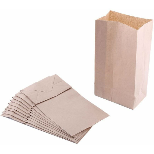 50 × Wholesale Brown Lunch Paper Bags for sale in Jamaica | www.speedy25.com